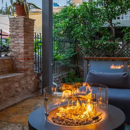 Majestic Overlooking Acropolis With Hot Tub Villa Athen